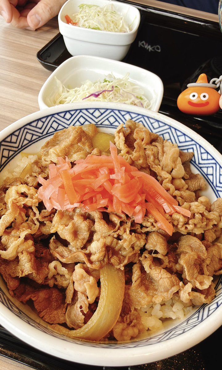 mikivi's tweet photo. 吉野家ドラクエウォーク2食目
スラミチくんGET！

#大崎市
#吉野家
#吉野家ドラクエウォーク https://t.co/e1JUlE1x1F