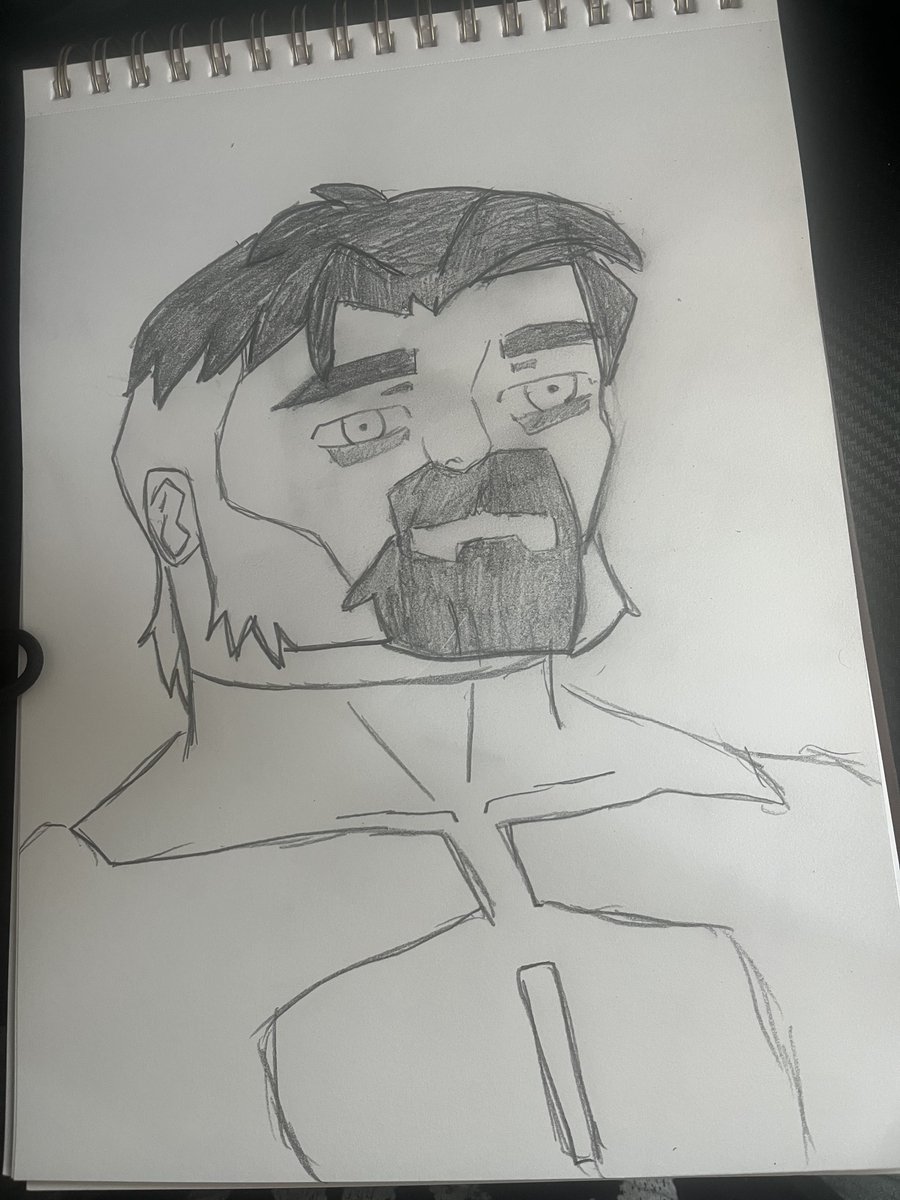 sadisim_'s tweet photo. A drawing I did a while ago of omni man from Invincible https://t.co/PN4YykKU6i