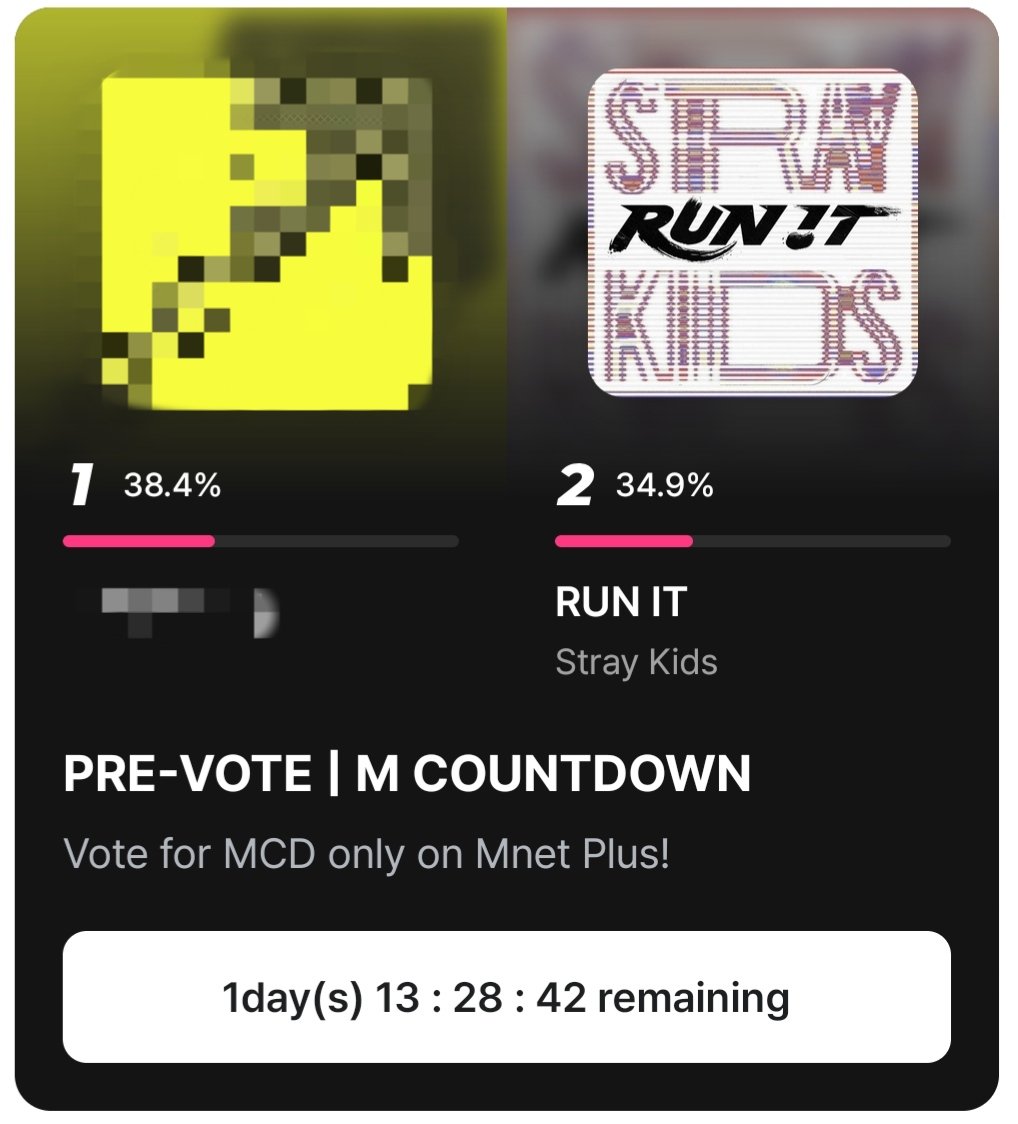 Rhea_Murasaki's tweet photo. Keep voting, STAY.
Push to the limit! https://t.co/soSSMJyCkc