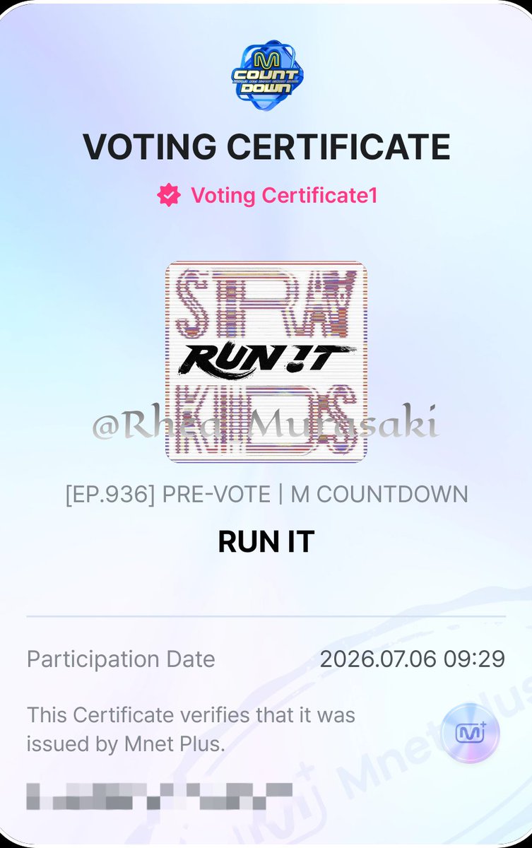 Rhea_Murasaki's tweet photo. Keep voting, STAY.
Push to the limit! https://t.co/soSSMJyCkc
