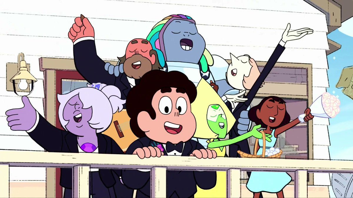 ToonHive's tweet photo. 8 years ago today, the Steven Universe episode ‘Reunited’ premiered on Cartoon Network. https://t.co/PKVYs8dUWy