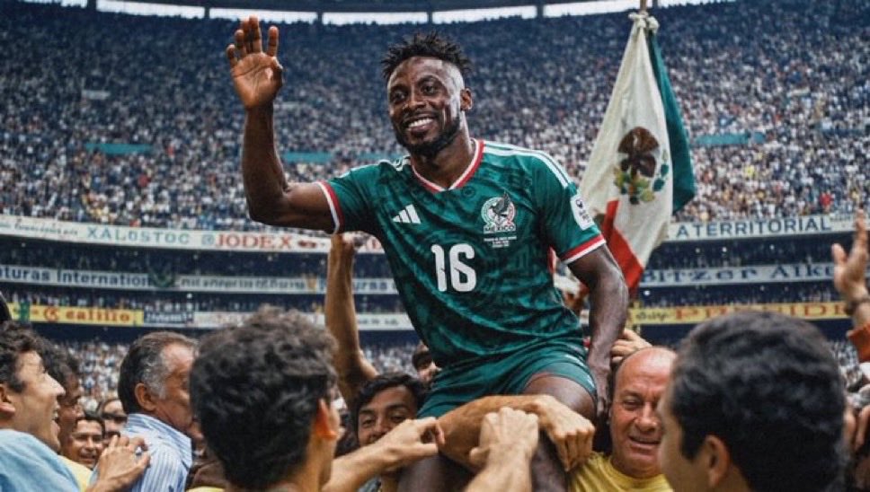 Piojismo1906's tweet photo. Gracias por jugar en mí país, Julián Quiñones. 🇲🇽 https://t.co/zGqCx6yV0l