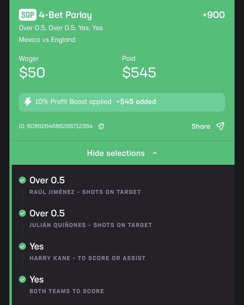 Brettferd_'s tweet photo. @BucketJonBets I know you love parlays — especially when they hit in the first half! https://t.co/ixNECFI18q