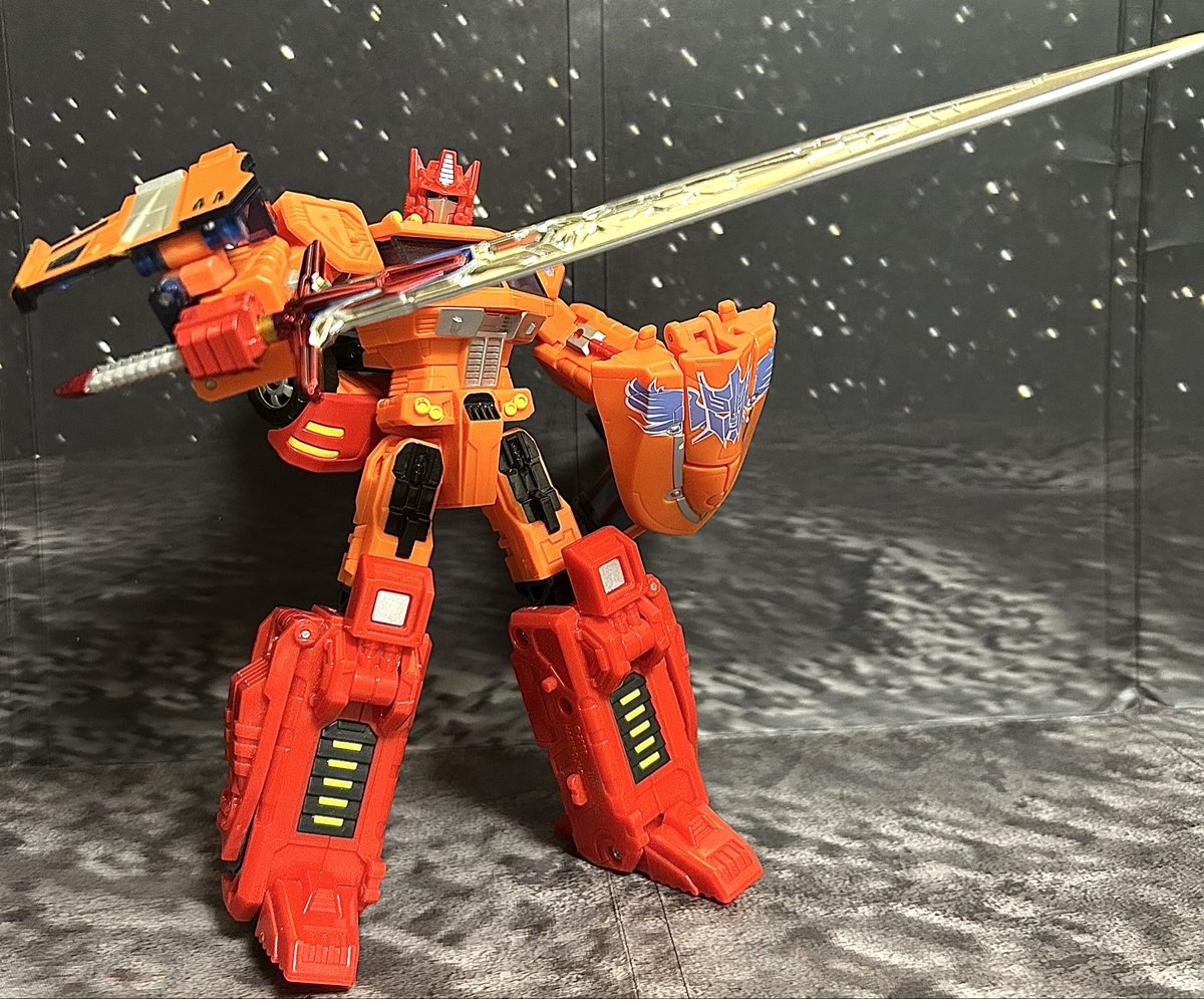 スイさん専用(オレンジレザー変更) One of the prettiest Transformers toys, ever.