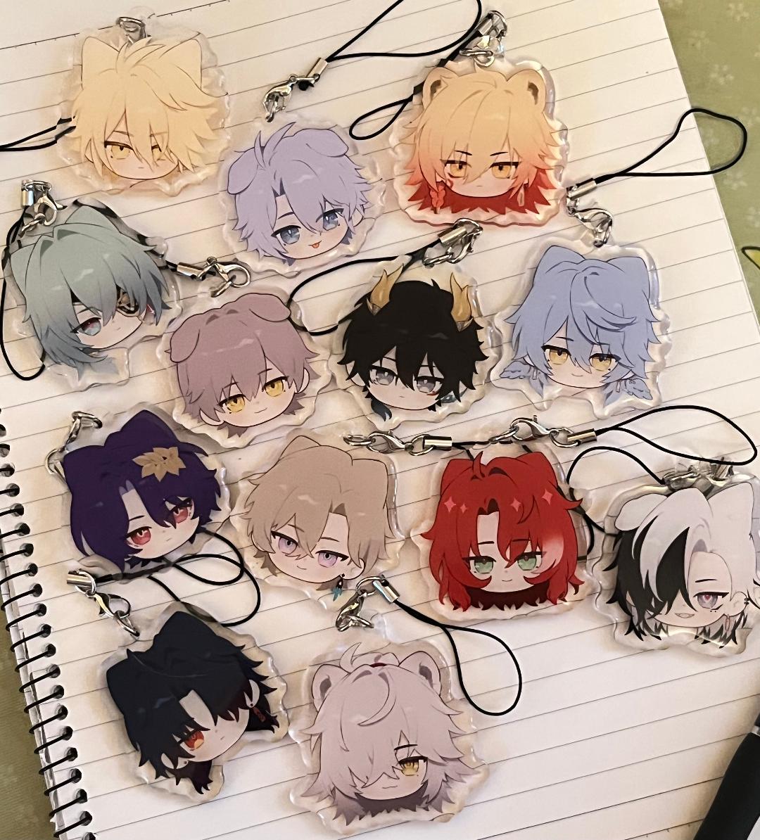 chuchugou's tweet photo. Merch showcase ~
#genshinimpact #honkaistarrail #zenlesszonezero #loveanddeepspace https://t.co/zbrbHYx2Gq