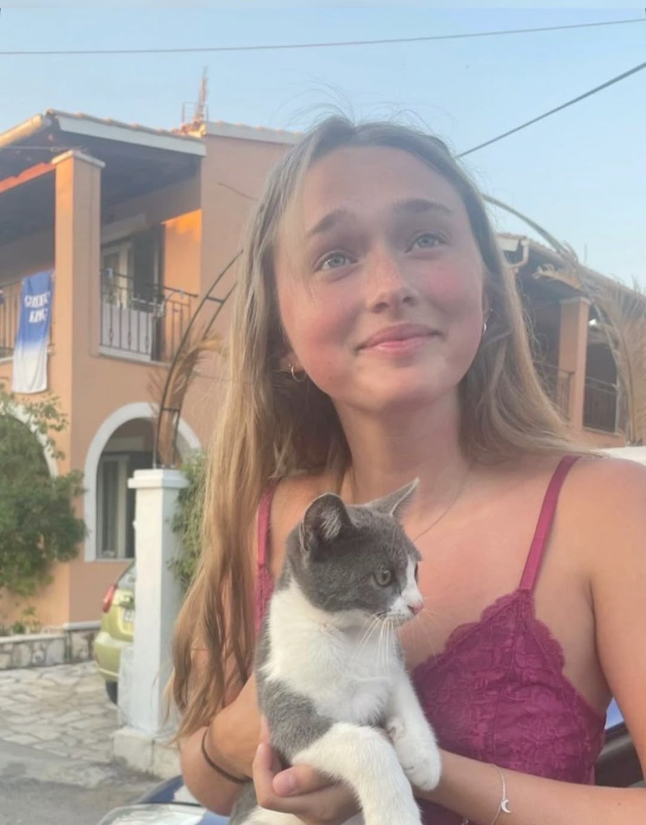 ivrshayes's tweet photo. sweet india with kittens https://t.co/apyGVKZpLg