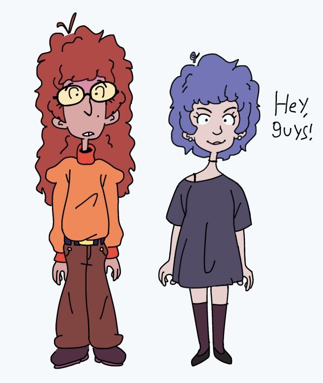 imshadetree's tweet photo. i think i’ve learned in the ~half year i’ve been drawing digitally so i caught up these two’s designs and hopefully finalized them for the time being :) say Hey to The New™️ https://t.co/ngFMghn3Oo