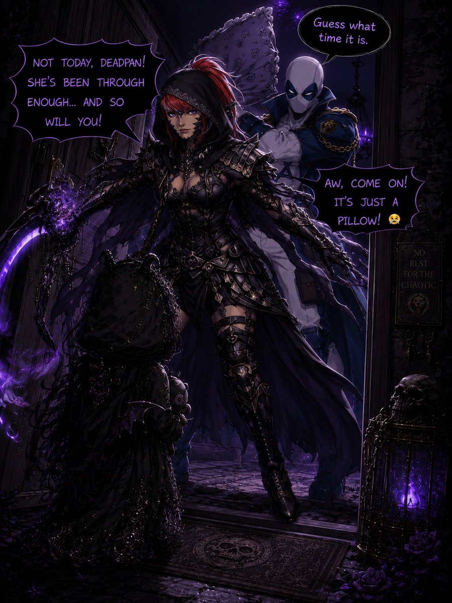 GodVoidDragon's tweet photo. @DantaroDanstar @Novie_VT From one Reaper to another lol https://t.co/G3hjSMvheT