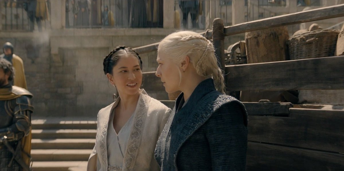 PortalASOIAF's tweet photo. Qual a nota de vocês para o episódio 3 de #HouseoftheDragon? 👀 https://t.co/WxD58zpW2w