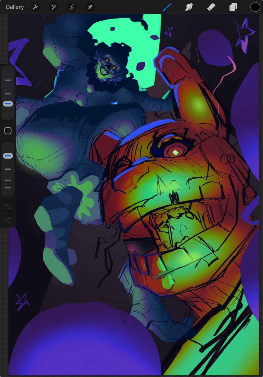 CrazyComet107's tweet photo. That one wip bc it’s practically Halloween time https://t.co/h21XRYTHAM