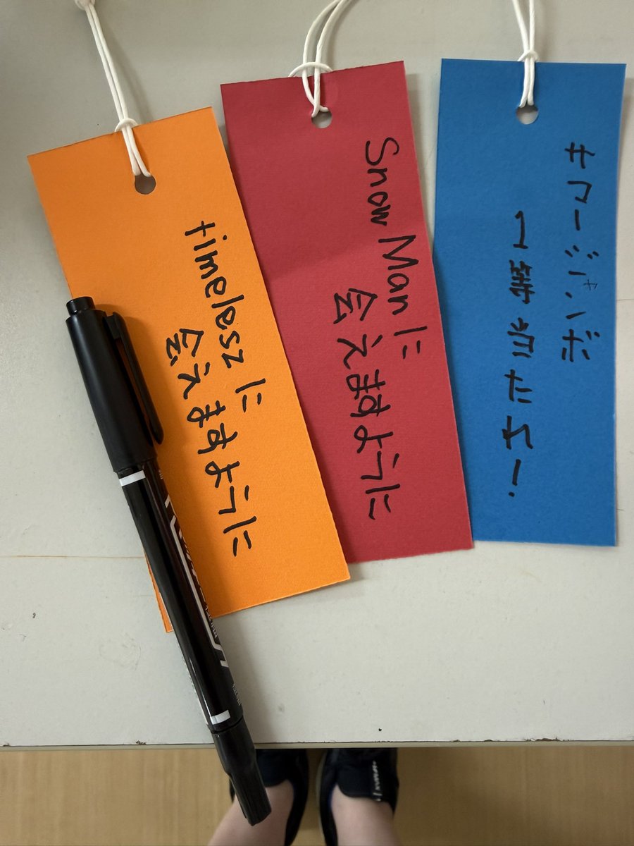 oi8nn8io's tweet photo. 短��に願い事を書いた https://t.co/rKDKBQP2fN