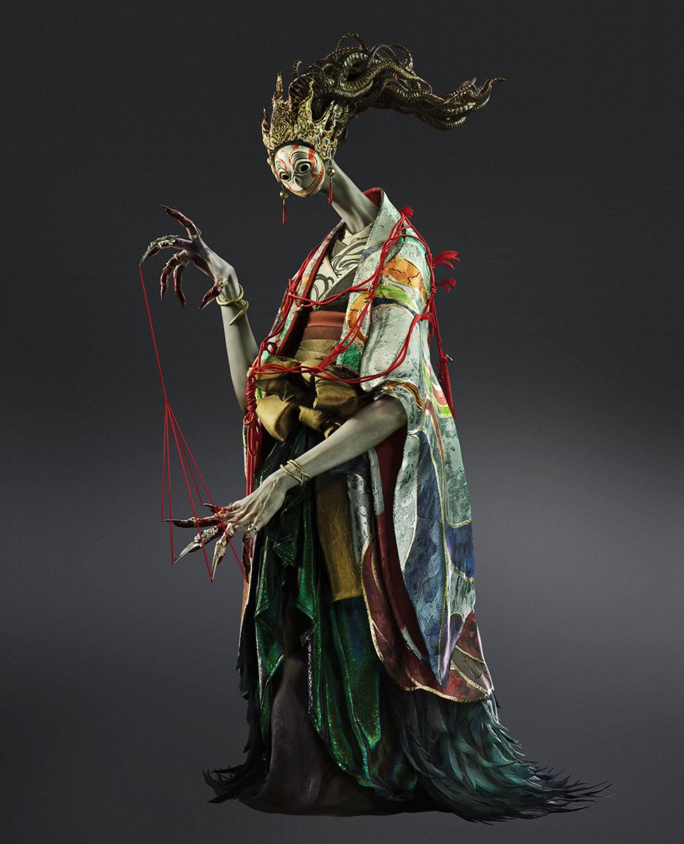 OnimushaGame's tweet photo. The Bosses in Onimusha: Way of the Sword.

🧪 Dokyo
A wicked entity who is obsessed with creating new Genma in an Underground Laboratory beneath Kyoto. Have caution when stepping into her lair for the twisted Genma she creates await.

#Onimusha https://t.co/Bb0y7l5uRP
