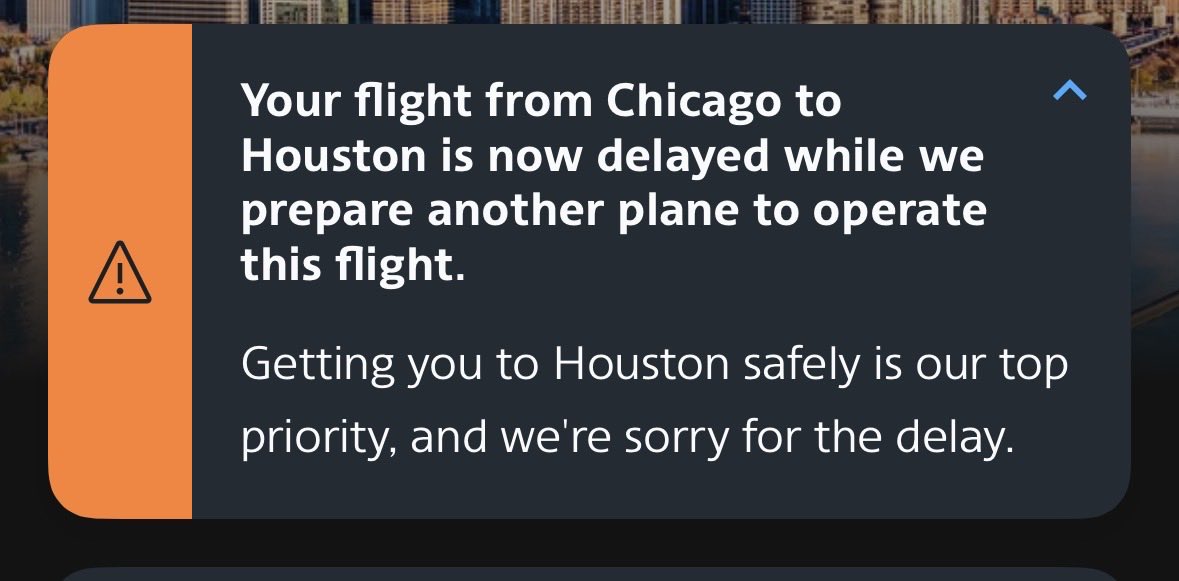 Daxwu5's tweet photo. @AmericanAir  same thing they said before the last mess up. https://t.co/aMDZNnPmn4