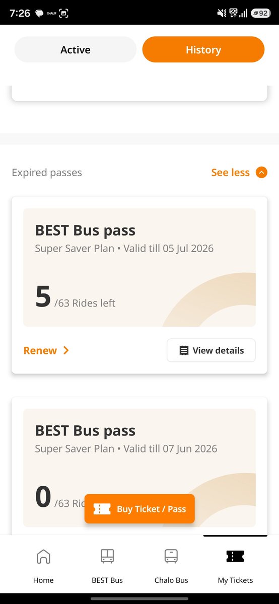 pritam0103's tweet photo. @chaloapp @rajtoday Still the extension was not give. By the time your formal update is received my has has expired. 5 rides have been wasted Even when i purchased new pre paid tickets the period is same https://t.co/fnnws8wQQq