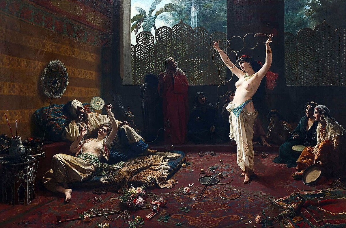 yazidihimyari's tweet photo. Many of the Umayyads enjoyed un-Islamic pleasures such as ‘the daughter of the grape’ – Caliph al-Walid ibn Yazid, for example, is supposed on one occasion to have been so overcome by wine and emotion at hearing a song that he insisted on kissing every member of the singer’s body. Al-Walid, however, crossed the line of propriety when he allegedly shot darts at a copy of the Qur’an and called Muhammad a charlatan. Not for nothing was he called the khali’ of Banu Umayyah, the black sheep of an already dark dynasty.

— Tim Mackintosh-Smith