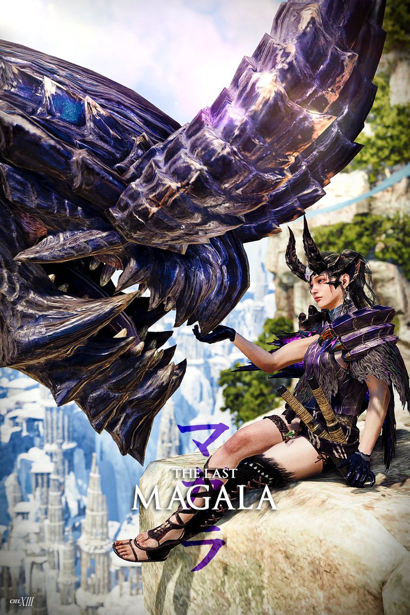 Ciel13th's tweet photo. 『 𝐌𝐚𝐠𝐚𝐥𝐚 𝐏𝐫𝐢𝐧𝐜𝐞𝐬𝐬 』
Gore Magala ゴア・マガラ 

#MHWilds #MonsterHunter https://t.co/tcq6tlVo6I
