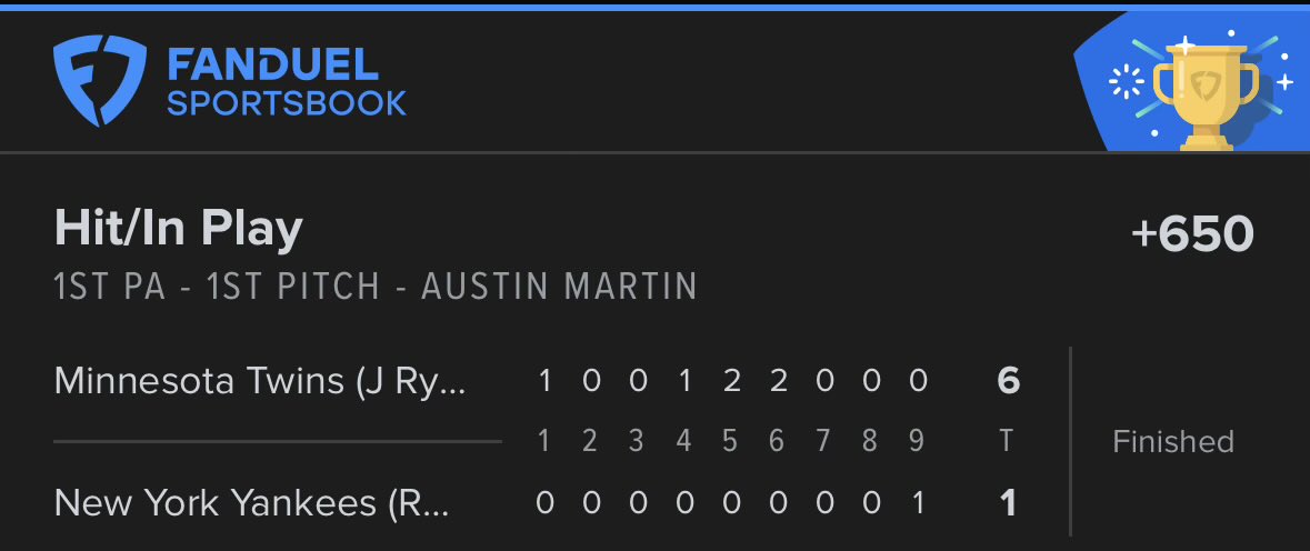 BmoreBets410's tweet photo. @edgelydotbet @TreysPlays_ Another day and more 💰 y’all are locked in on this first pitch stuff man

Could have been back to back legendary days if it wasn’t for that pitch clock bs 

Thanks (again…feels like I’m saying it daily) https://t.co/LeE9H5GpLE
