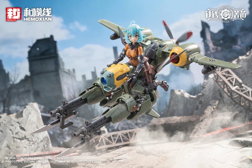 kotobukiya_tkw's tweet photo. 【立川本店】
予約受付開始:2026年10月発売予定
『鉄銹薔薇(RUSTED BRIER)』より
「ランデ・コスキネン & RTP-10A 鋒刃 高速可変戦機」¥9,680(税込)が本日より予約受付開始です!
ぜひご利用ください!
#和模線 #鉄銹薔薇 #RUSTEDBRIER https://t.co/mdBZTWRopo