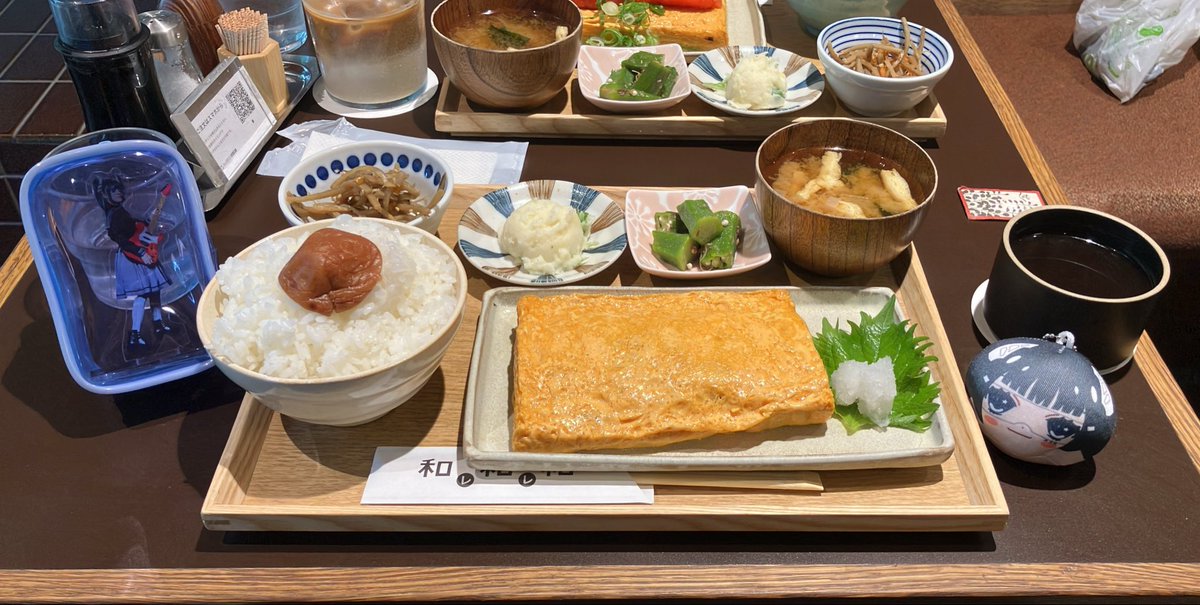 srv500's tweet photo. 『和レ和レ和アラシヤマ』さんで、京都での朝食を！😋✨

#レオトマニア https://t.co/kfWsK8Cna5