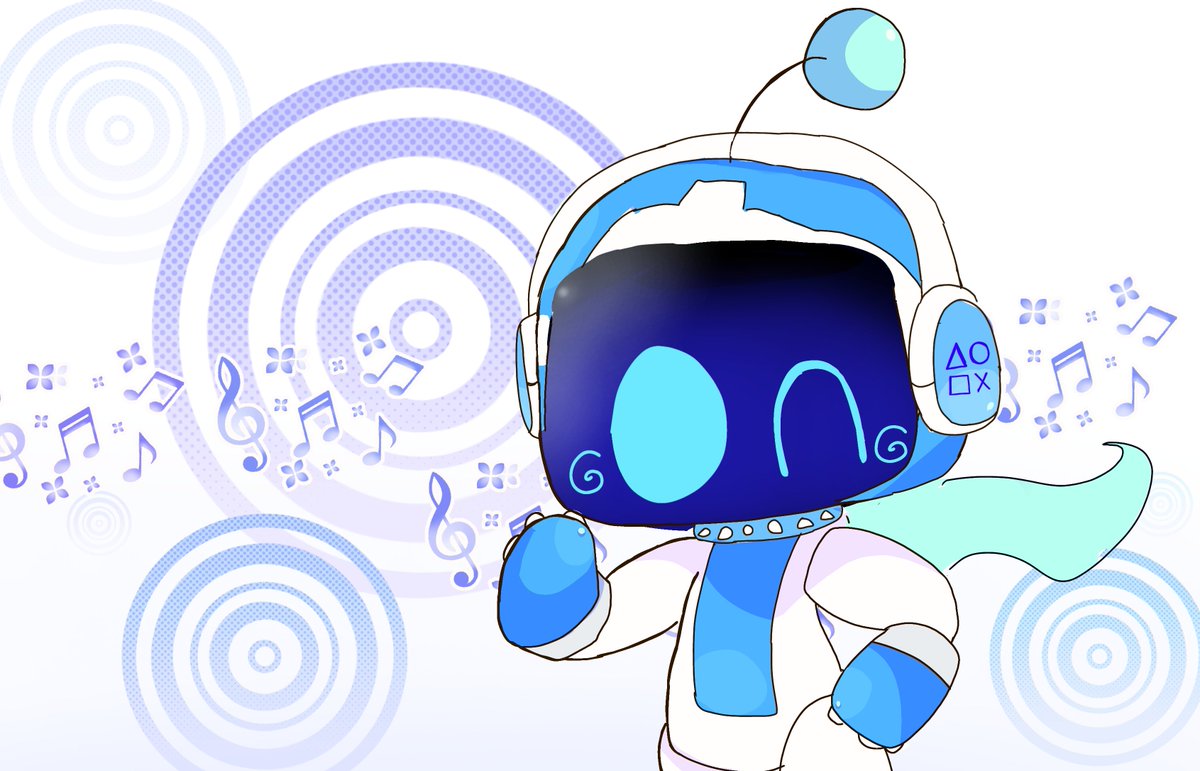 shikanokonokon0's tweet photo. I love this little guy so much! I NEEDED to draw him again.

#astrobot #fanart #playstationㅤㅤㅤㅤ https://t.co/jSoBXEAAIa