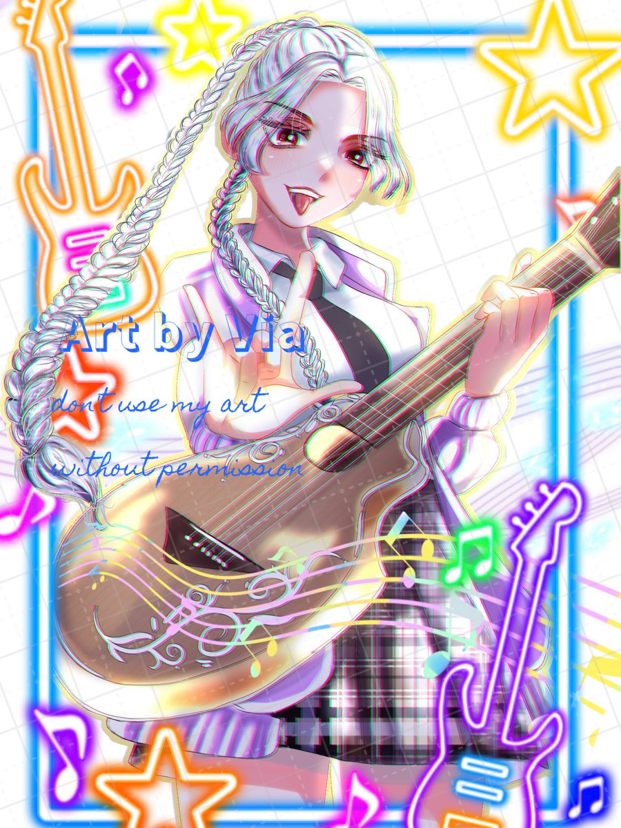 CGN2DLVR's tweet photo. It's time to farm while playing guitar. Yeeaaahh 

#Toram #bemmoshow #illustrationㅤ #Art #Toramonline #IbispaintX https://t.co/7LSsQcfIwy