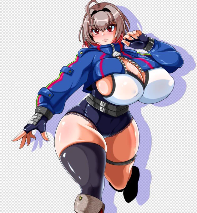 こういう上半身厚め下半身薄めなのが性癖なの 谷間は出ても出なくても好き