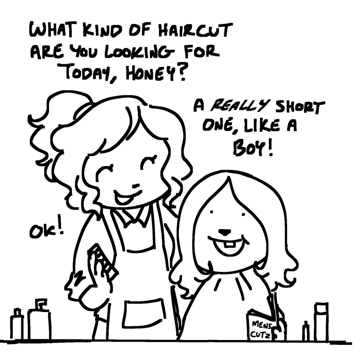 hexdwimo's tweet photo. in her defense, it was a very cute cut. i was just an egg https://t.co/OM6OhwCT11