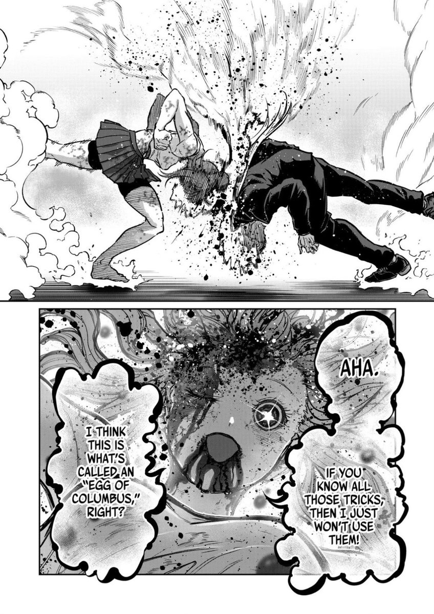 inknalysis's tweet photo. Hina you’re actually like zombie levels of insane, but you’re pretty cool for that so I can’t complain https://t.co/dIAbpx4435