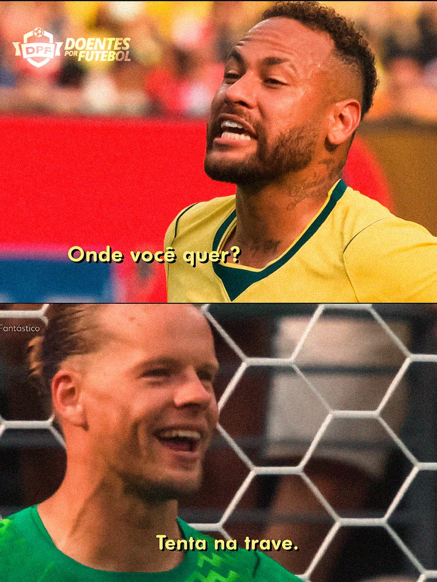 DoentesPFutebol's tweet photo. A leitura labial da discussão de Neymar com o goleiro da Noruega.

Leitura feita pelo @vellosogg no Fantástico. https://t.co/RJ5PlBsFAX