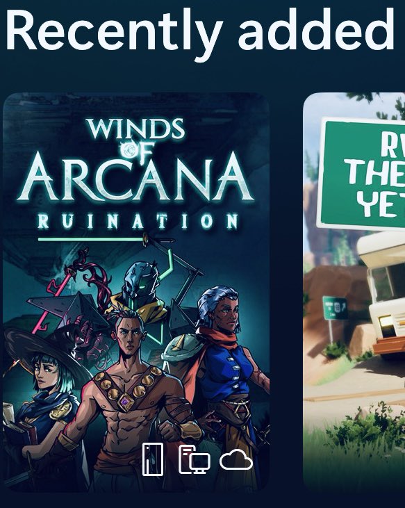 AullorNothing's tweet photo. Winds of Arcana: Ruination is available now with Xbox Game Pass Premium. 🎮

Play today on Xbox, PC, and Cloud, with Xbox Play Anywhere support.
#WindsOfArcana #Xbox #XboxGamePass #XboxPlayAnywhere #GamePassPremium #GamingNews https://t.co/tnXysh63or