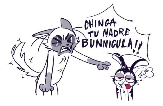 Viat_on's tweet photo. Putamadre Bunnicula, pagame la manutención de losniños 💢 https://t.co/zoCF2WyTC9