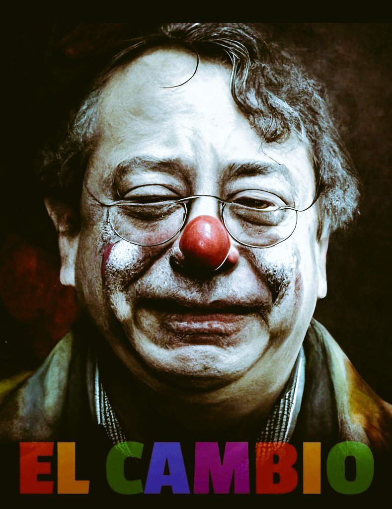 moralesmao's tweet photo. @petrogustavo Descarado como siempre aprovechando fechas importantes para hacer parecer que el pueblo esta con su adefesio de gobierno, primero fue el 1 de mayo y ya  en su fracaso total se aprovecha   del 20 de julio......
D E S C A R A D O. https://t.co/ZzAsJ2yMK9