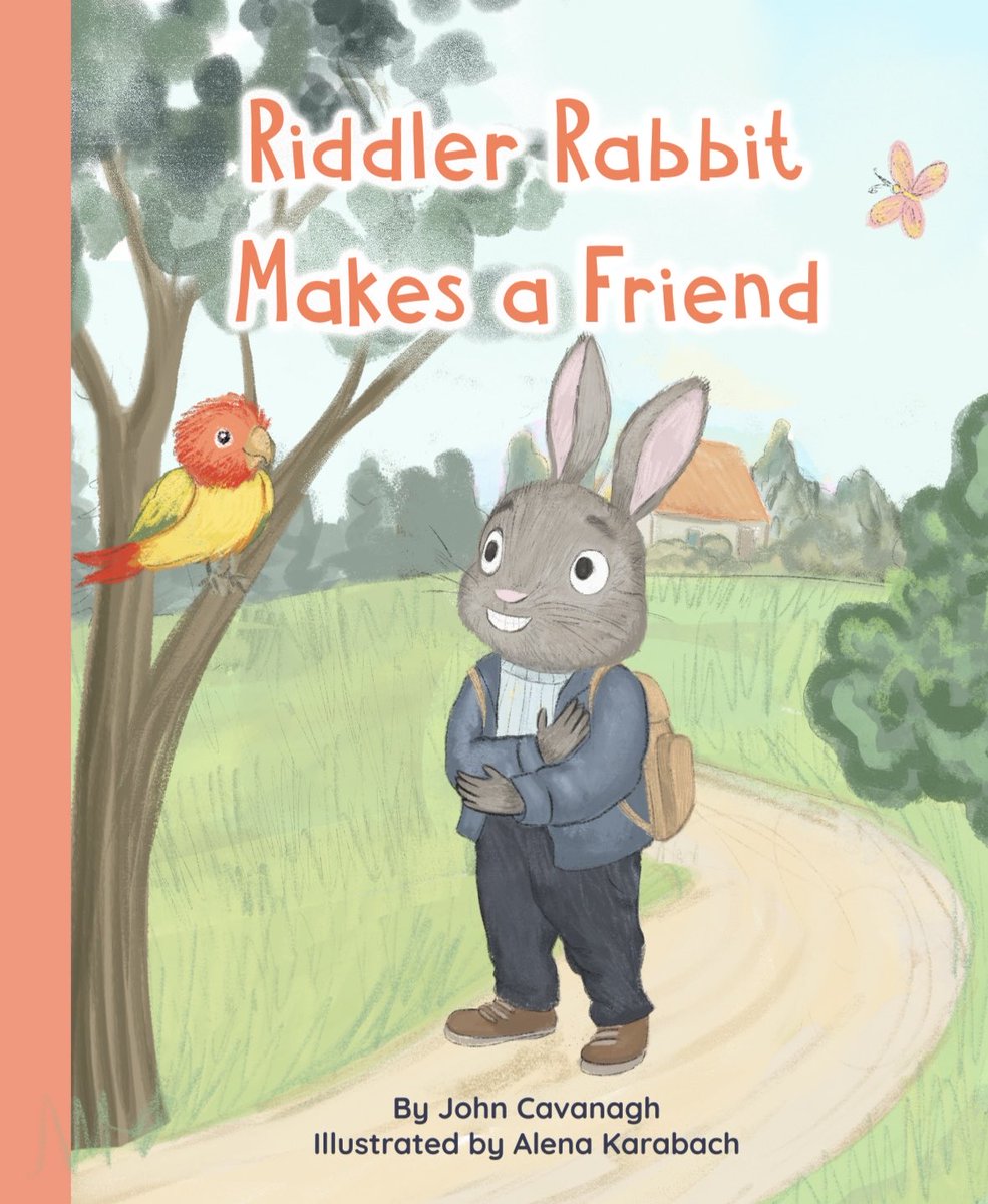 JohnCavPub's tweet photo. And here’s the book that started it all…

“Riddler Rabbit Makes a Friend”

AMAZON: https://t.co/omu0iVFWWz

B&amp;N: https://t.co/UcwFY6a1IY https://t.co/3UQzMAei0q