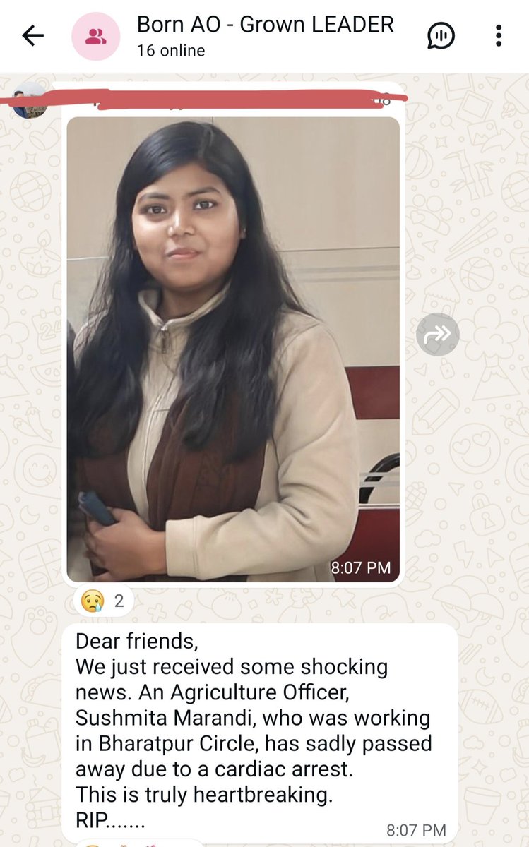 bankmajdur's tweet photo. One more young bankers dies due to cardiac arrest but no one bother because she is just a pf no for bank but not for her family 
Unbearable pressure, unrealistic targets kills banker everyday 
@DFS_India @FinMinIndia @nsitharaman wake up before it’s too late
@idesibanda @alashshukla @bankpediaa @bankaffairs @kanalmedia23 @TheBankersVoice @ChVenkatachalam @rupamsmail @kmarkri