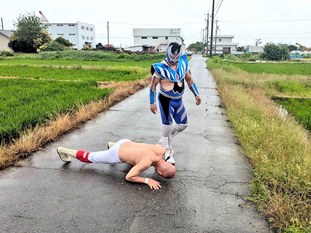 昨日のJWA東海プロレスより ミラクルマン選手 ファンミーティングは