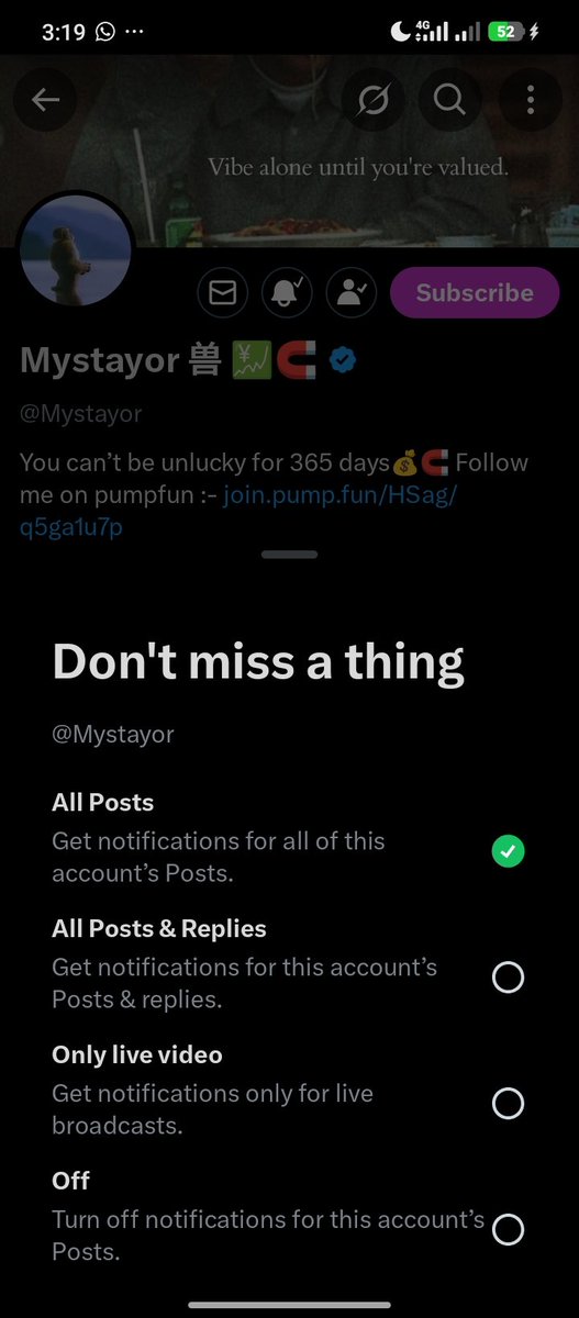 Mikasa_xbt7's tweet photo. @Mystayor I have your notifs on and I'm active on tg channel 

kYk3siTToJjJSaJ9n36KKRKYyPU3aetMgk4n6ATTM8w https://t.co/ncILcaNVad