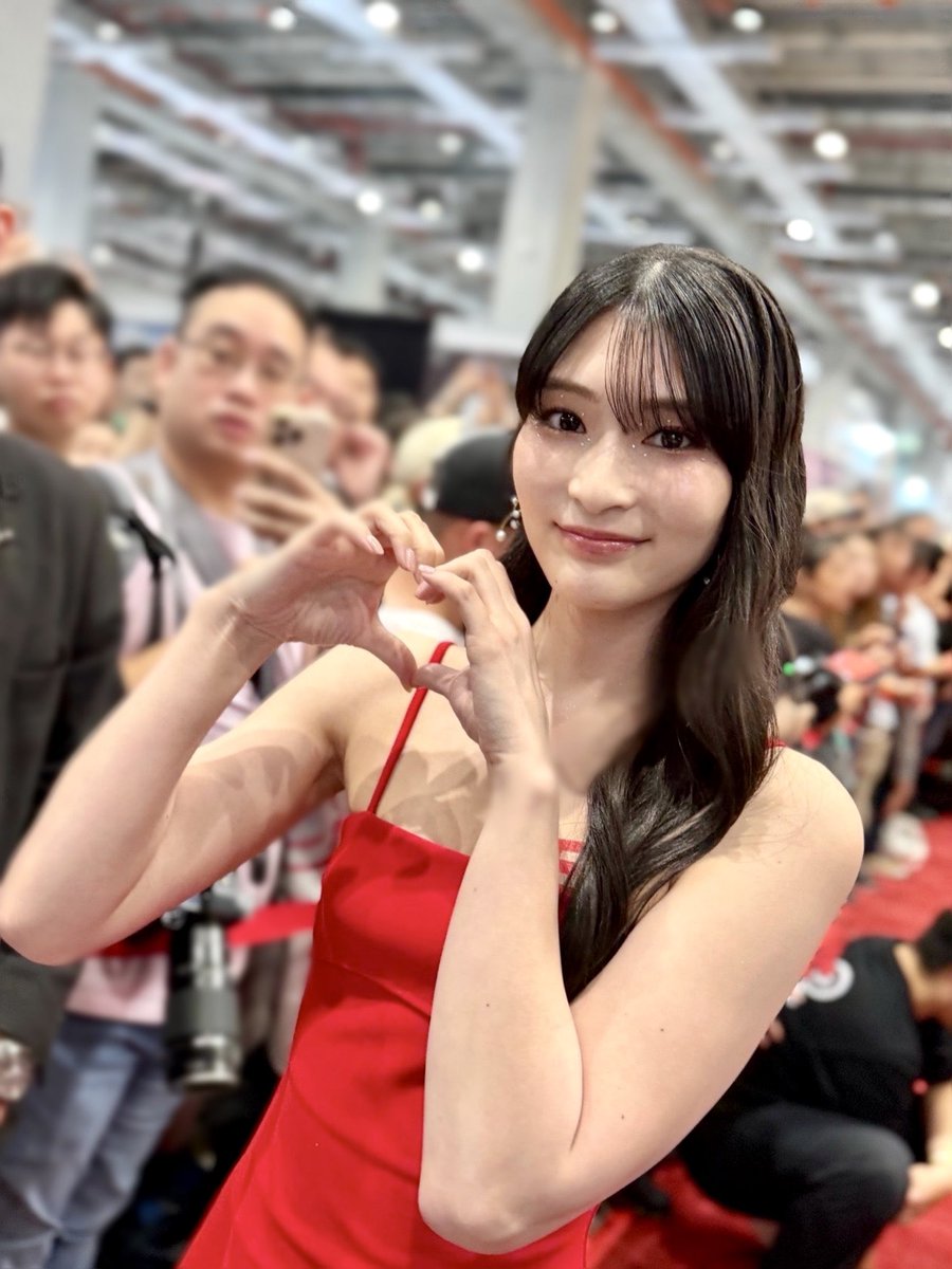 honjosuzu's tweet photo. TRE2026本当にありがとうございました！

3日間たくさんの方たちが
目を見て一生懸命に気持ちを伝えてくれてすごく嬉しかったです
たくさんたくさん元気をもらいました
またみんなに会える日を楽しみに頑張ります
またね☺️❤︎

#TRE2026 https://t.co/fbQZWrQKFt
