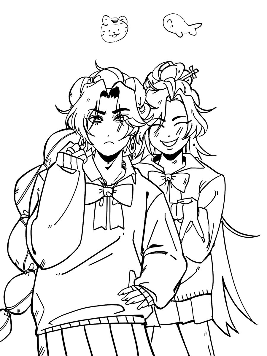 hibernarte's tweet photo. Auughh i really like the princess boys

#twstファンアート #twst https://t.co/UWaQXsnZs6