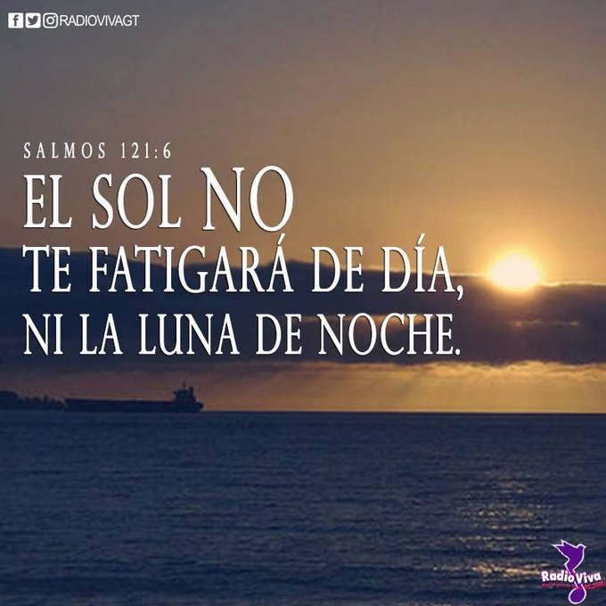 barricada_azul1's tweet photo. [EN PAZ ME ACOSTARE]

"El sol no te fatigará de día,
Ni la luna de noche." Salmo 121:6

#DiosEnLaEcuacion
