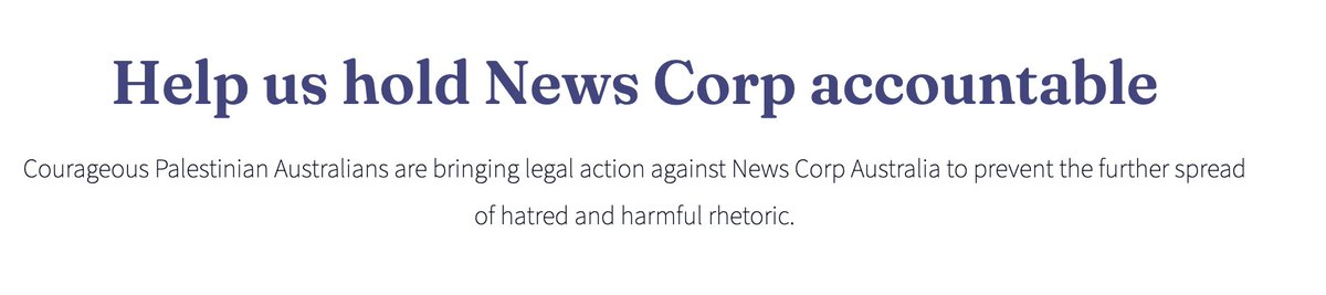omarsakrpoet's tweet photo. Someone is finally taking the Murdoch hate machine to court for their profound racism! There's a crowdfund to support their legal costs - proceedings have commenced in the Federal Court of Australia. https://t.co/TlCXURBc3V https://t.co/EhRdl5WrSE