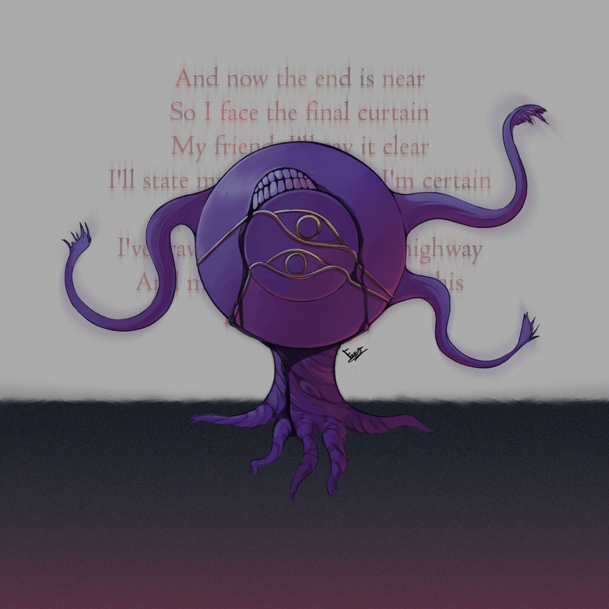 FawazReborn's tweet photo. Weird monster I saw in a dream some time ago. 

#digitalart https://t.co/DkwbyrHYco