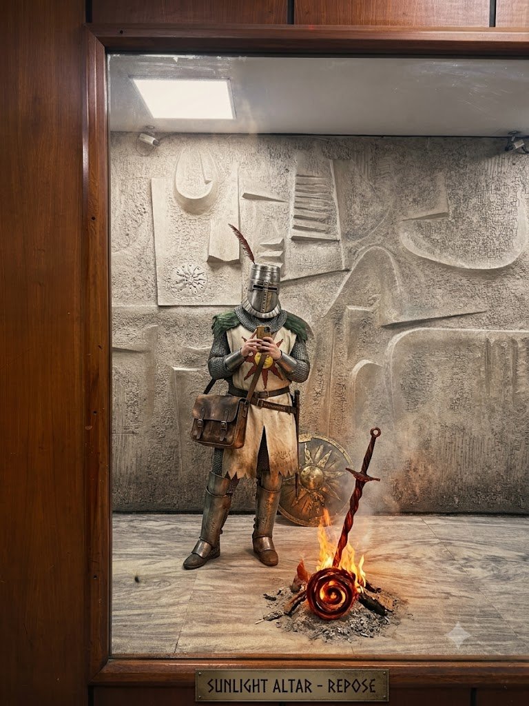 camilorodr1guez's tweet photo. Ayer caí a Anor Londo así, cuando entré como que todos hicieron un micro saludo al sol
👁👄👁 https://t.co/ruQF3Bm2FB