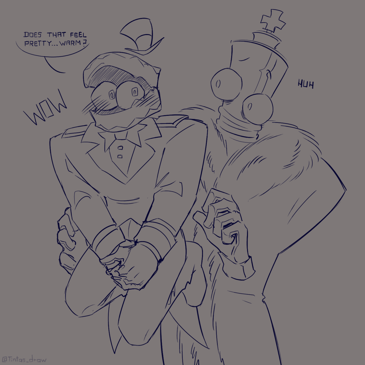 Tintas_draw's tweet photo. Part 3
#royalteeth #tadcnsfw #genitalcircus https://t.co/xPs1GOxWo3