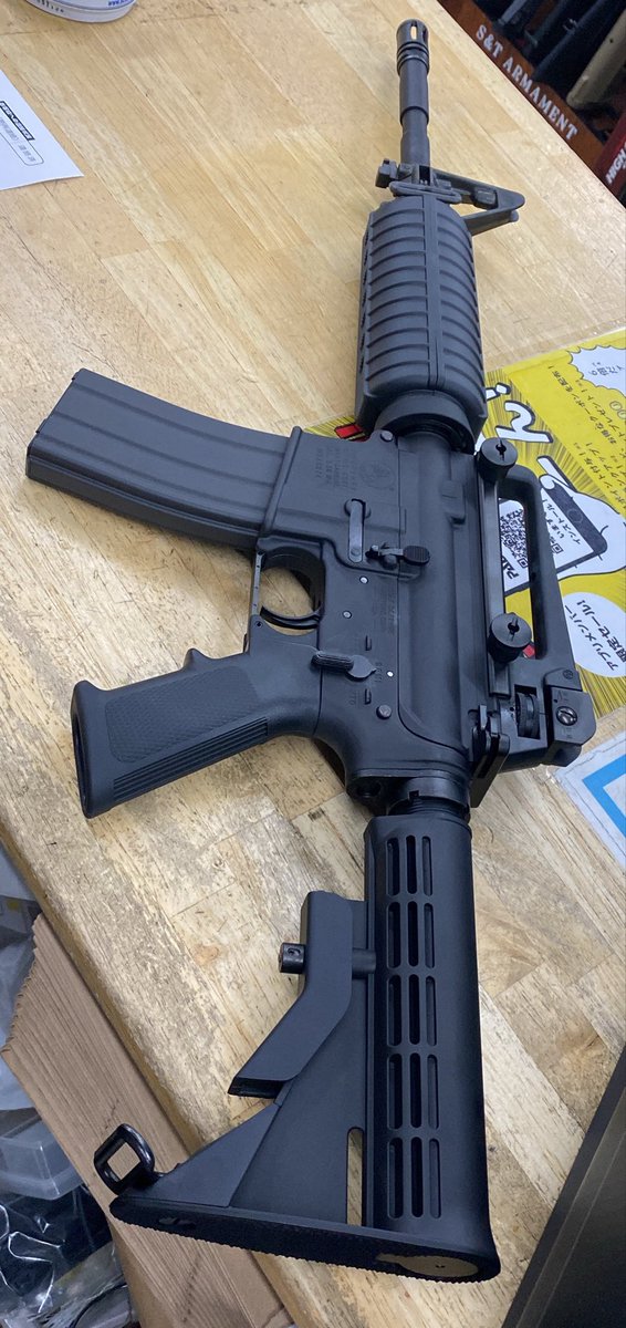 PDurakatatyuko's tweet photo. とっても美品です✨✨

東京マルイ
ガスブローバック
M4A1カービン
84m/s
箱付、説ナシ

お値段¥32,800-税込です♪

気になる方は… ☎️047-409-3141まで🥰 https://t.co/oZx5bNysNb