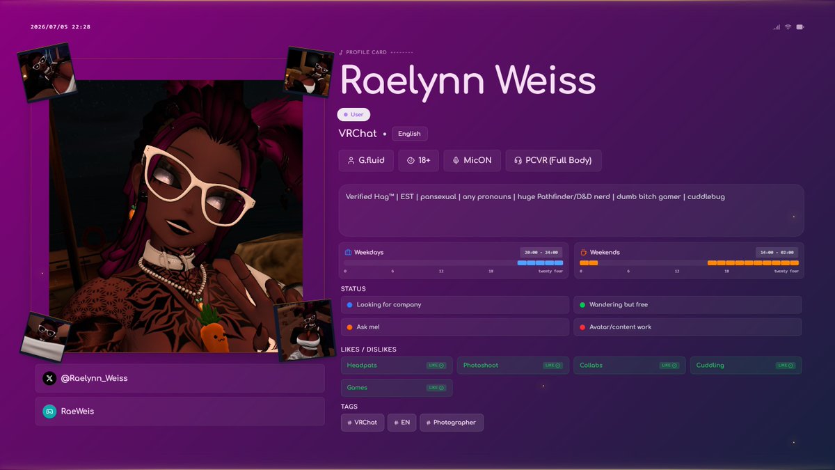 Raelynn Weiss ღ tweet media