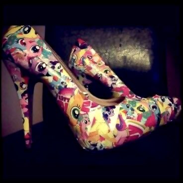 girlyfromrehab's tweet photo. My Little Pony Heels https://t.co/yv3JAo5bBZ