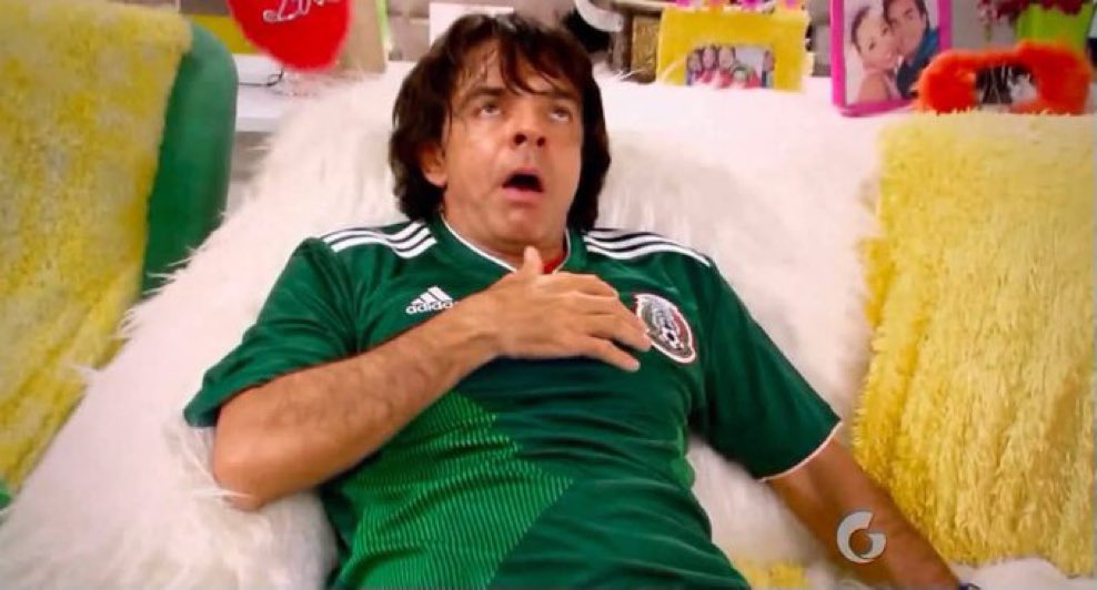 Javisness's tweet photo. Yo después del gol de Raúl 

SÍ SE PUEDE 🇲🇽 https://t.co/kcoZFXDG4H