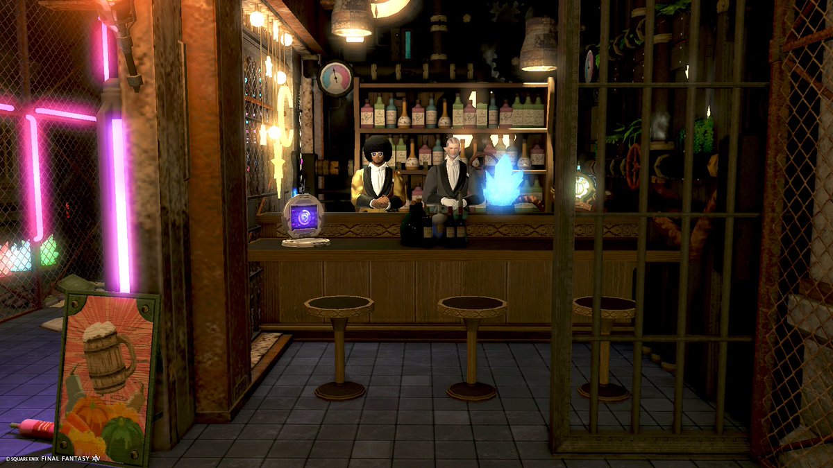 ueken_studio's tweet photo. おはよう。いや、こんばんは。
Barアフロです🍺
#ff14 #AfroBox https://t.co/mid2ThXk2b