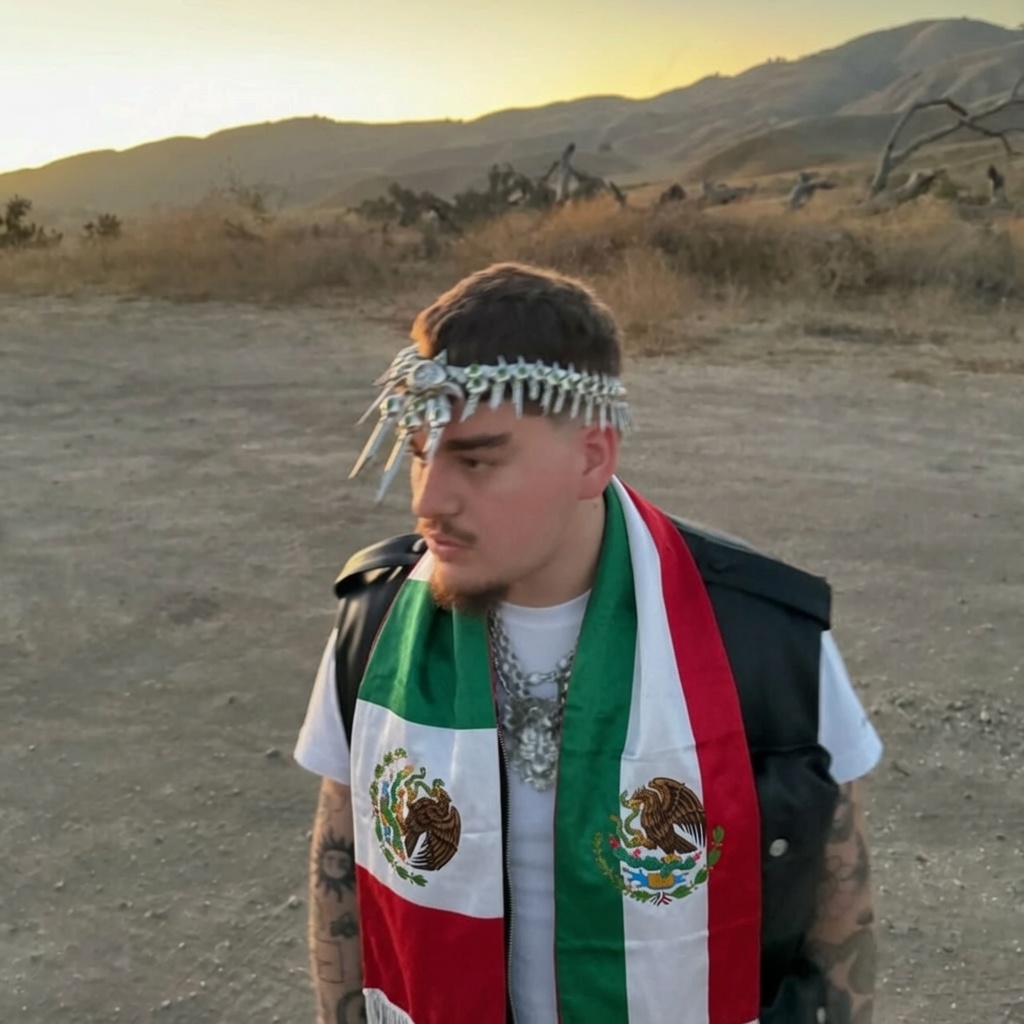 yeatlive's tweet photo. Yeat showing his support for Mexico at the World Cup 🇲🇽 https://t.co/b72HyWXgiS