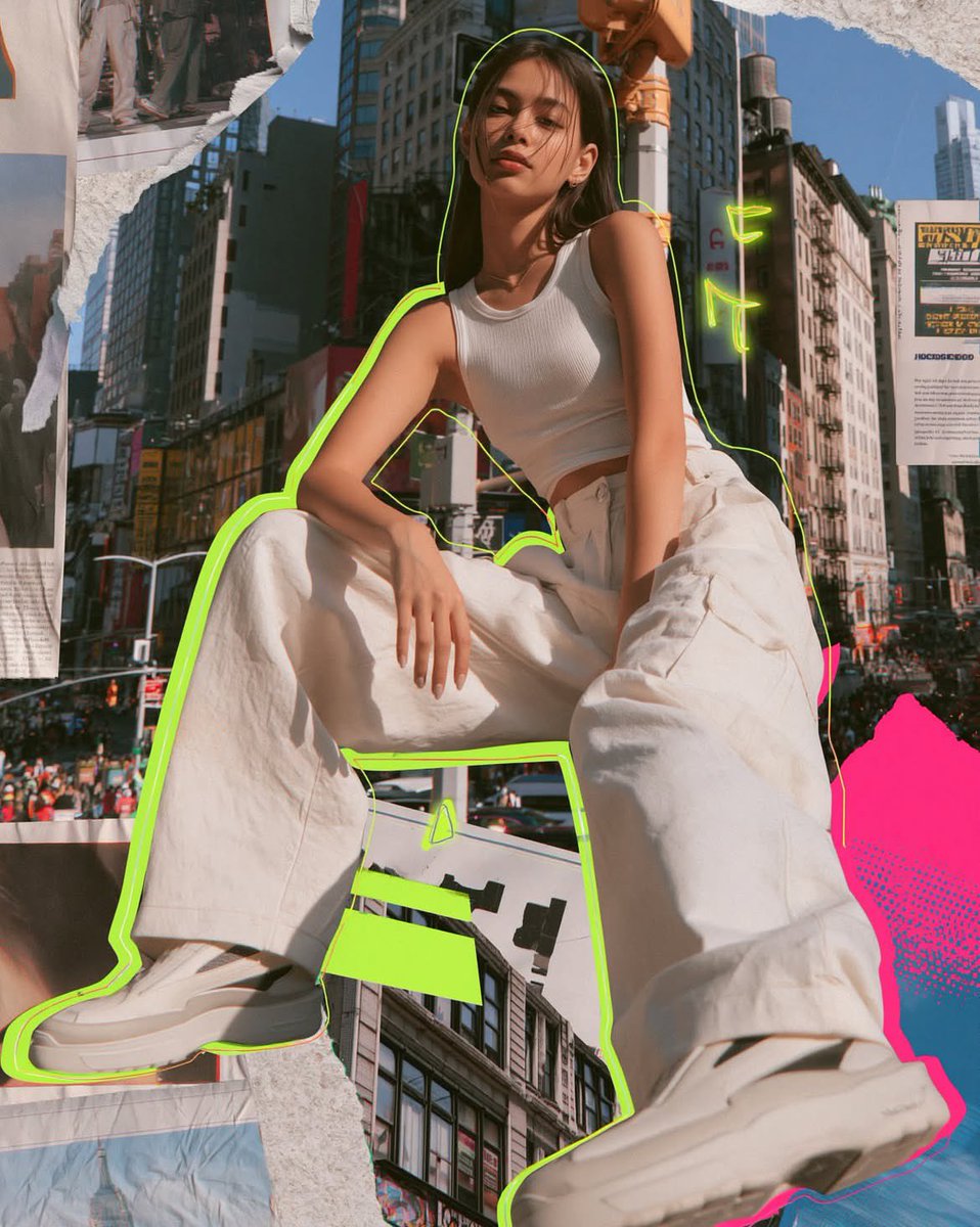 Urban Mixed Media Collage